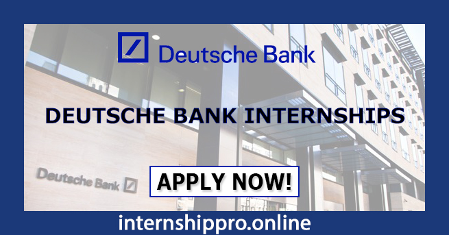 Deutsche Bank Internship