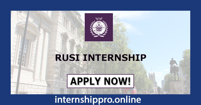 RUSI Internship