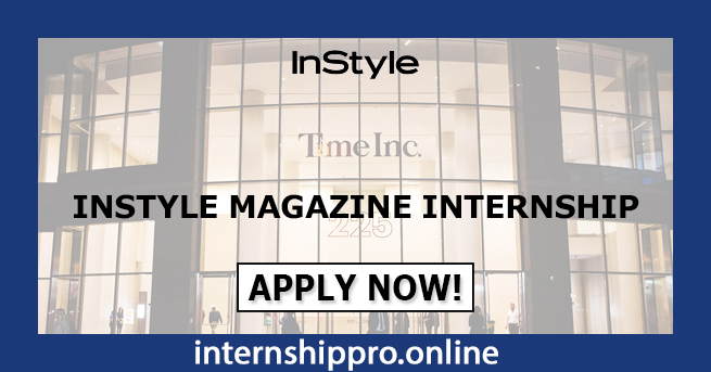 InStyle Magazine Internship