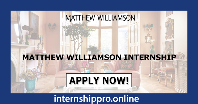 Matthew Williamson Internship